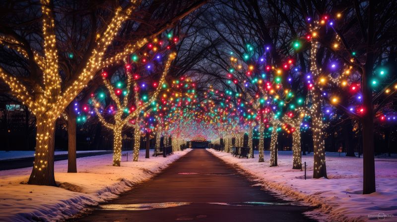 Christmas Lights Installation in Roswell, GA